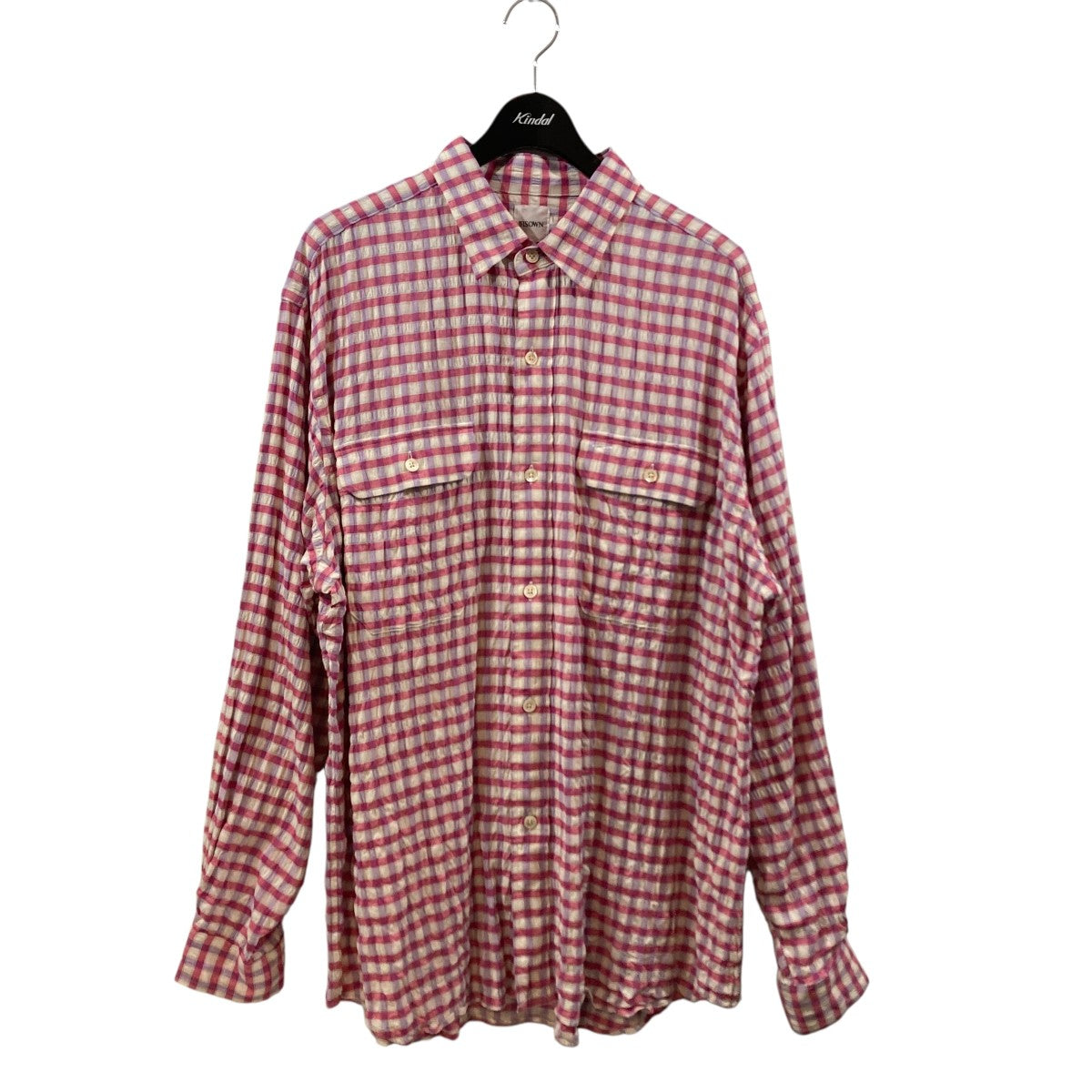 BISOWN(ビソウン) 25SSCHECK G．I． SHIRTSチェック長袖シャツ