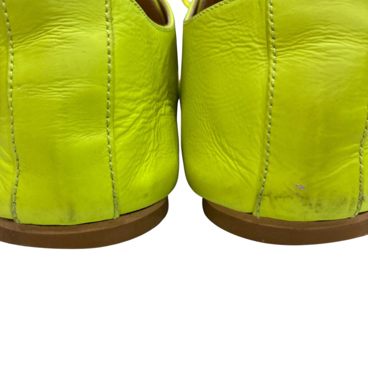 【未使用品】MM6 Maison Margiela フラットシューズ 37 MM6 - MM6 BALLET SHOES 37.0 ほぼ未使用 裏張り済み☆の通販 by