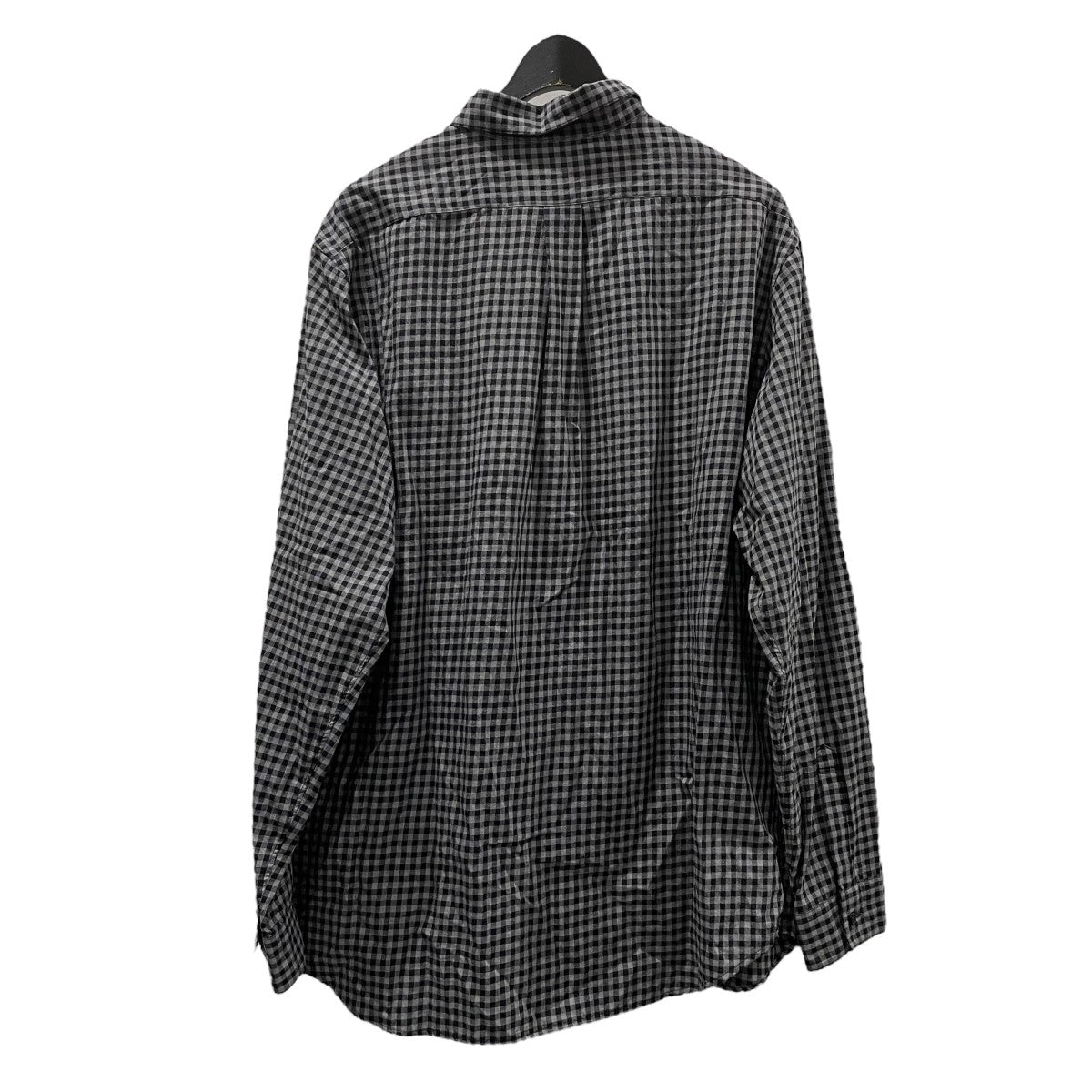 【時間指定不可】 nanamica(ナナミカ) Wind Collar Regular チェック柄長袖シャツ トップス