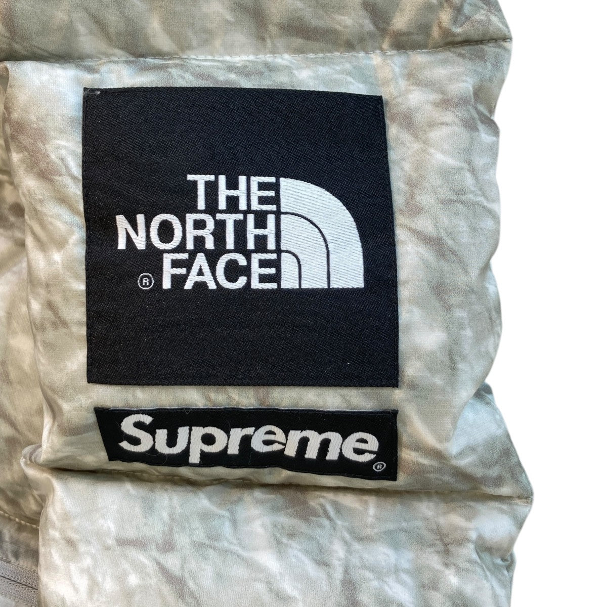 supreme northFace　ダウンマフラー supreme northFaceダウンマフラー