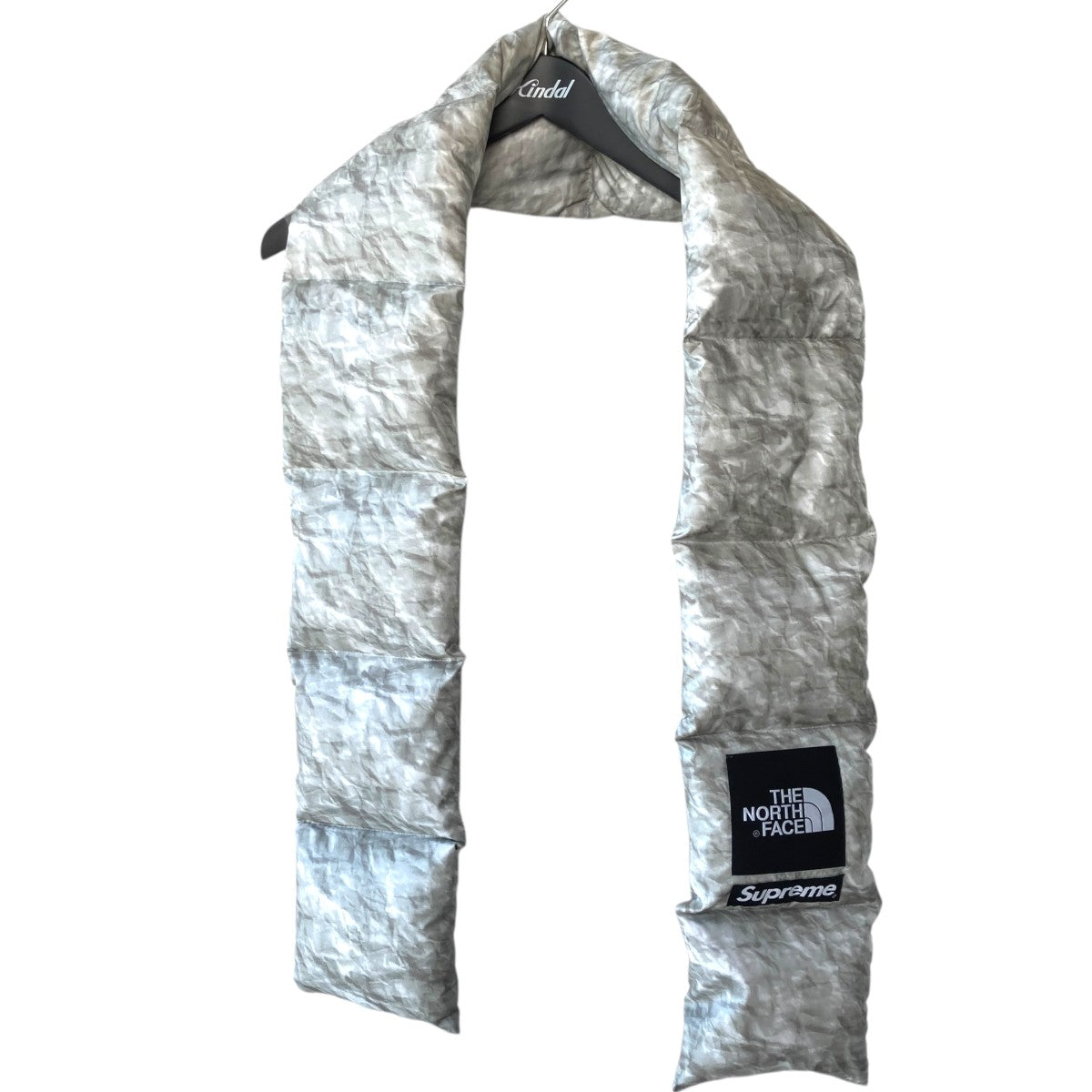 Supreme×THE NORTH FACE PAPER DOWN SCARFダウンマフラーNN71805I