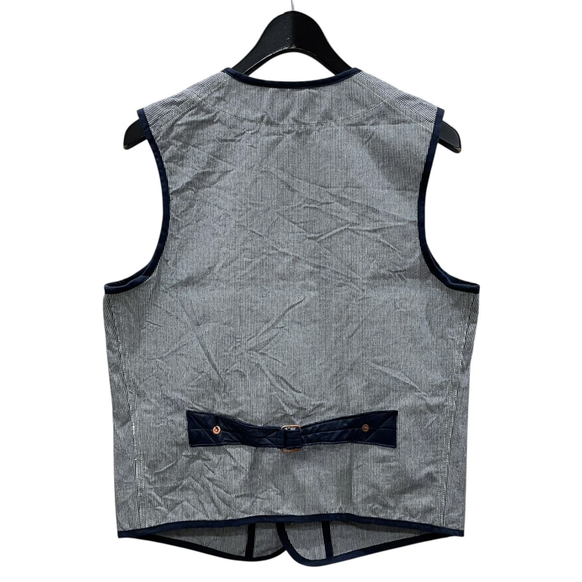BONCOURA (ボンクラ) PIPING VEST パイピングベスト BONCOURA(ボンクラ) パイピングベスト PIPING VEST ネイビー