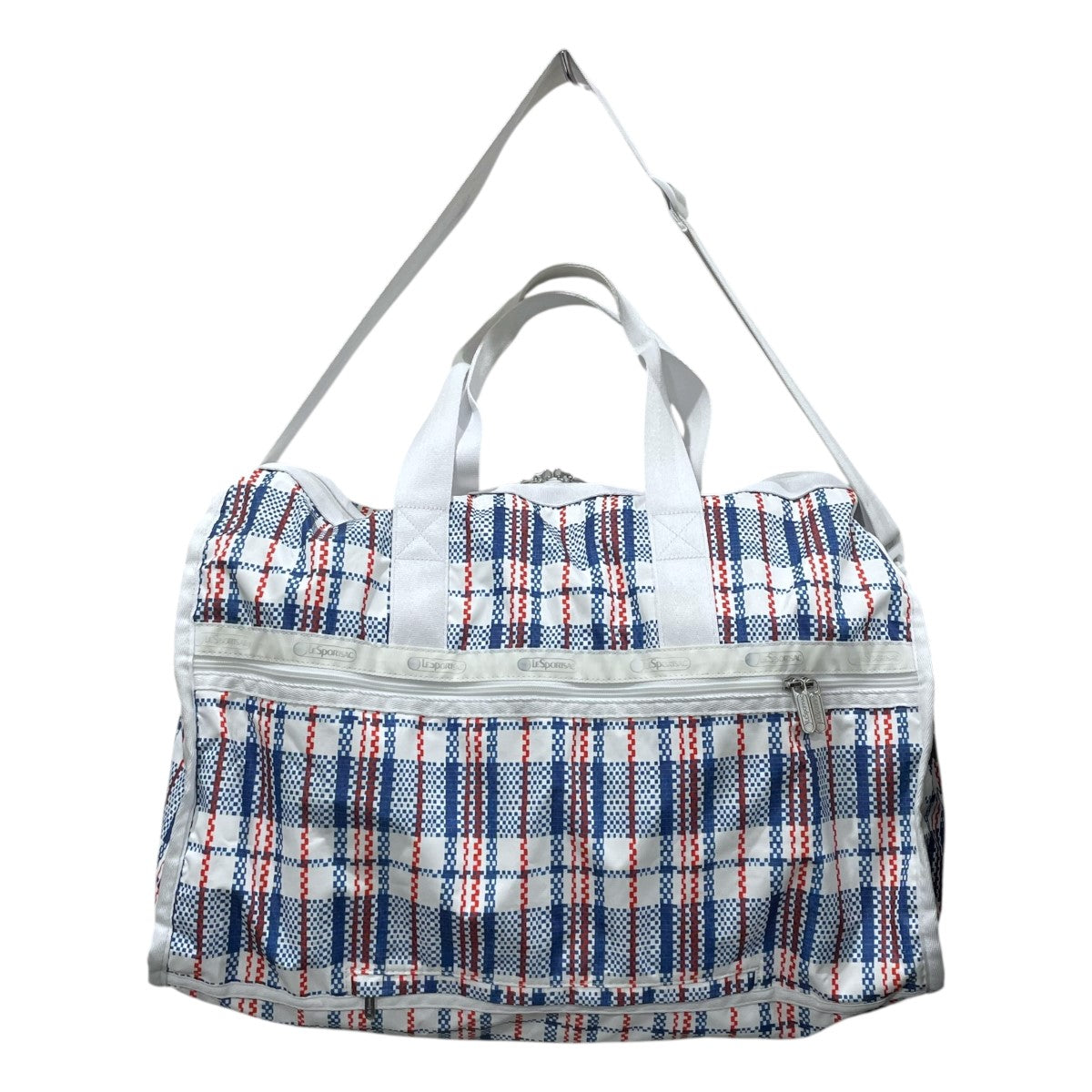 レスポートサック　チェック柄ボストンバッグ LeSportsac×BEAMS designed by ALWAYTH チェック柄ボストンバッグ