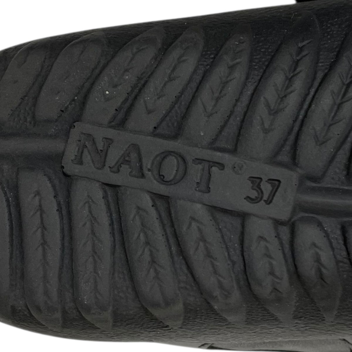 NAOT(ナオト) ストラップレザーシューズ ブラック サイズ 37