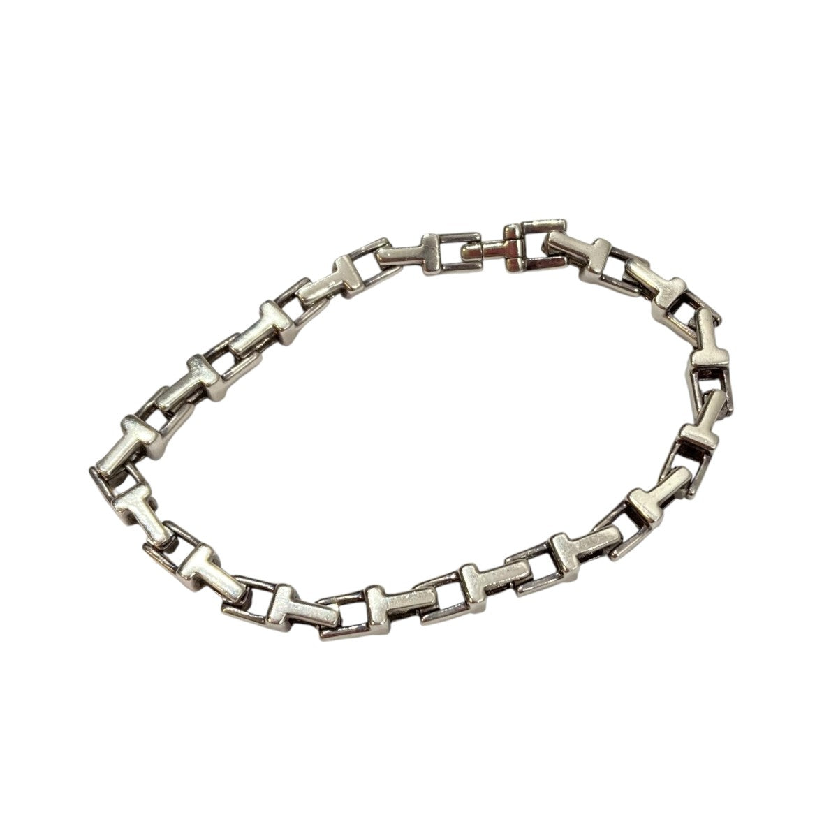 Tiffany & Co. Tナローチェーン Tiffany ＆ Co．(ティファニー) Tナローチェーンブレスレット