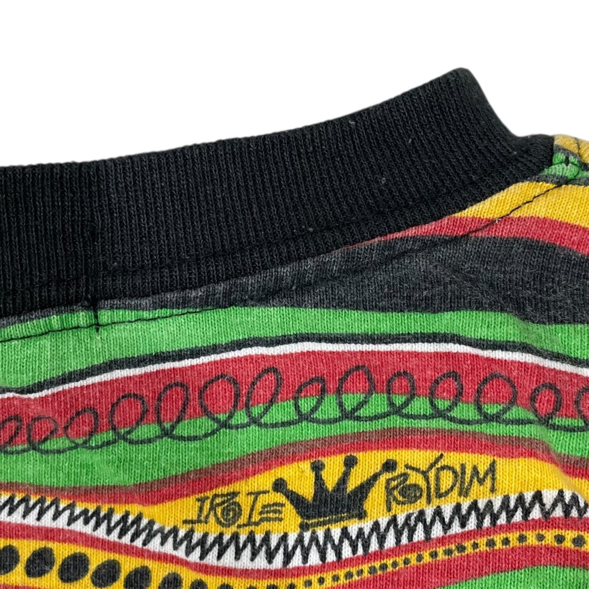 stussy 総柄ポケットTシャツ REGGAE TOM TOM TEE 古着・中古-5枚目のアイテム画像