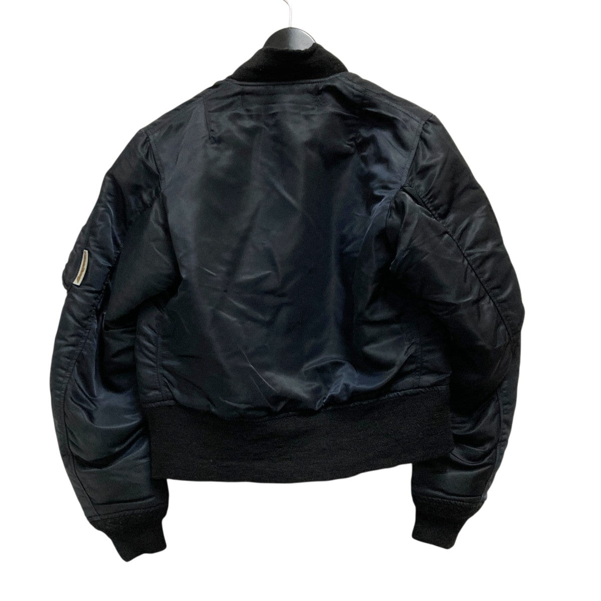 A BATHING APE(アベイシングエイプ) MA-1ジャケット ブラック サイズ