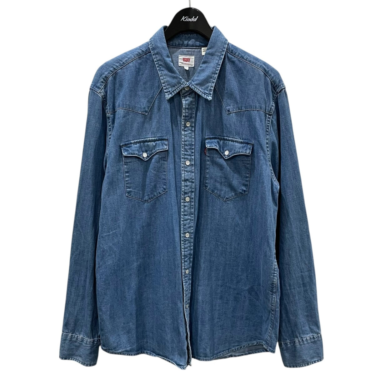 リーバイスウェスタンシャツ鬼フェードボタンダウンスレヤレ感インディゴブルーXL リーバイスアウトレット】リーバイス/Levi's ウェスタン