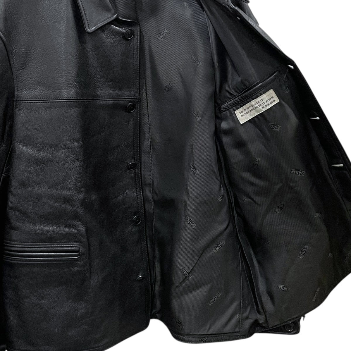 BONCOURA(ボンクラ) レザージャケット Sasha Leather Car Coat