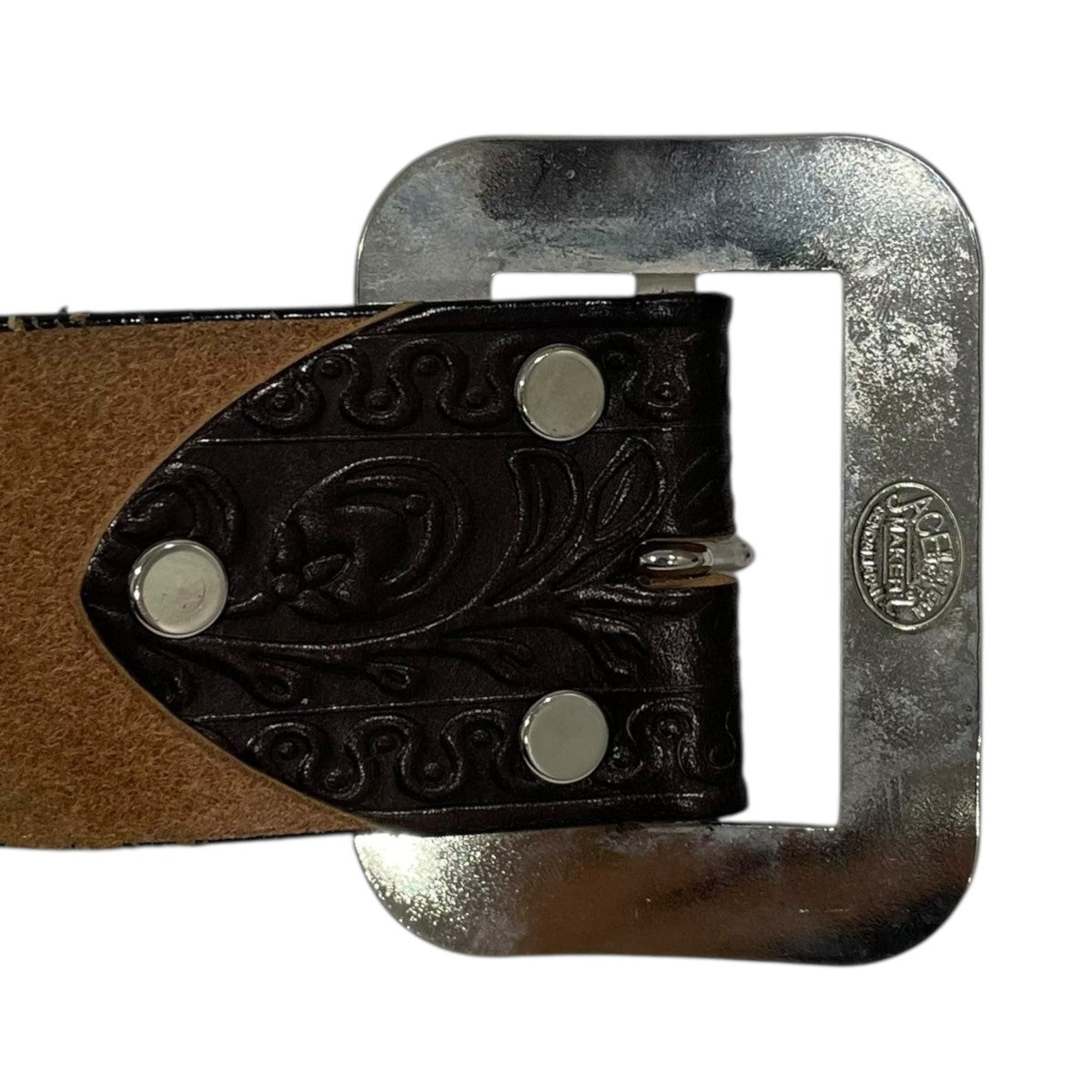 ACE WESTERN(エースウエスタンベルト) レザースタッズベルト 275