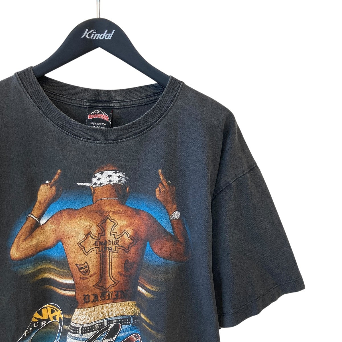 Makaveli 2Pac Tシャツ グレー 新品タグ付き Makaveli 2Pac Tシャツ グレー 新品タグ付き（アメリカの