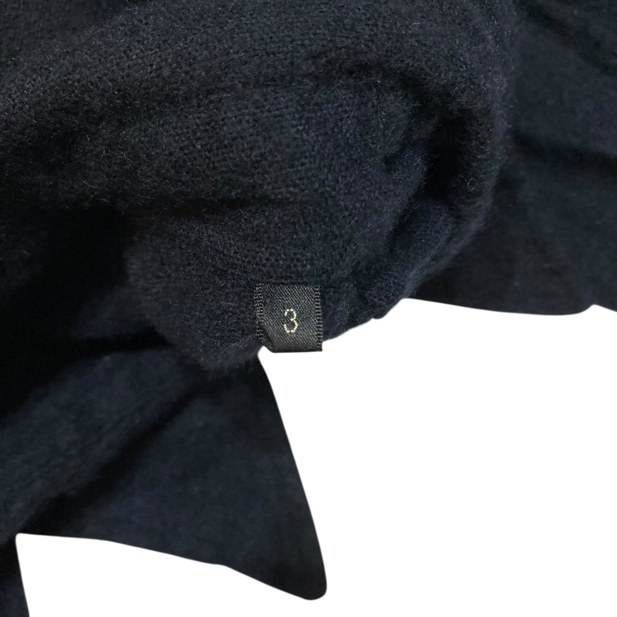 COMOLI(コモリ) 23SS カシミヤ和紙ハーフジップシャツ X01-02006 X01