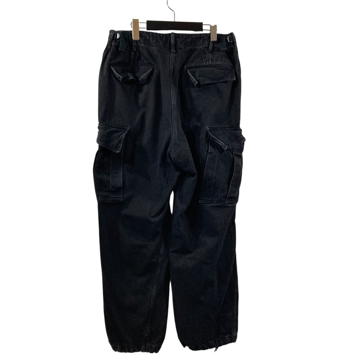 【未使用品】COMOLI (コモリ) ブラックデニム B.D.Uパンツ COMOLI (コモリ) ブラックデニム B.D.Uパンツ