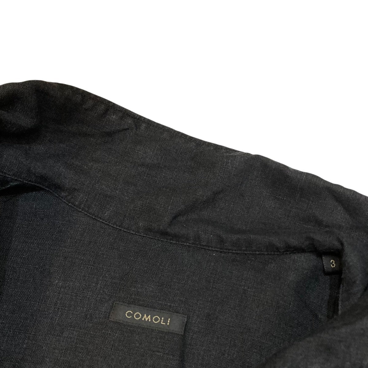 COMOLI(コモリ) カナパ スキッパー半袖シャツ半袖シャツX01