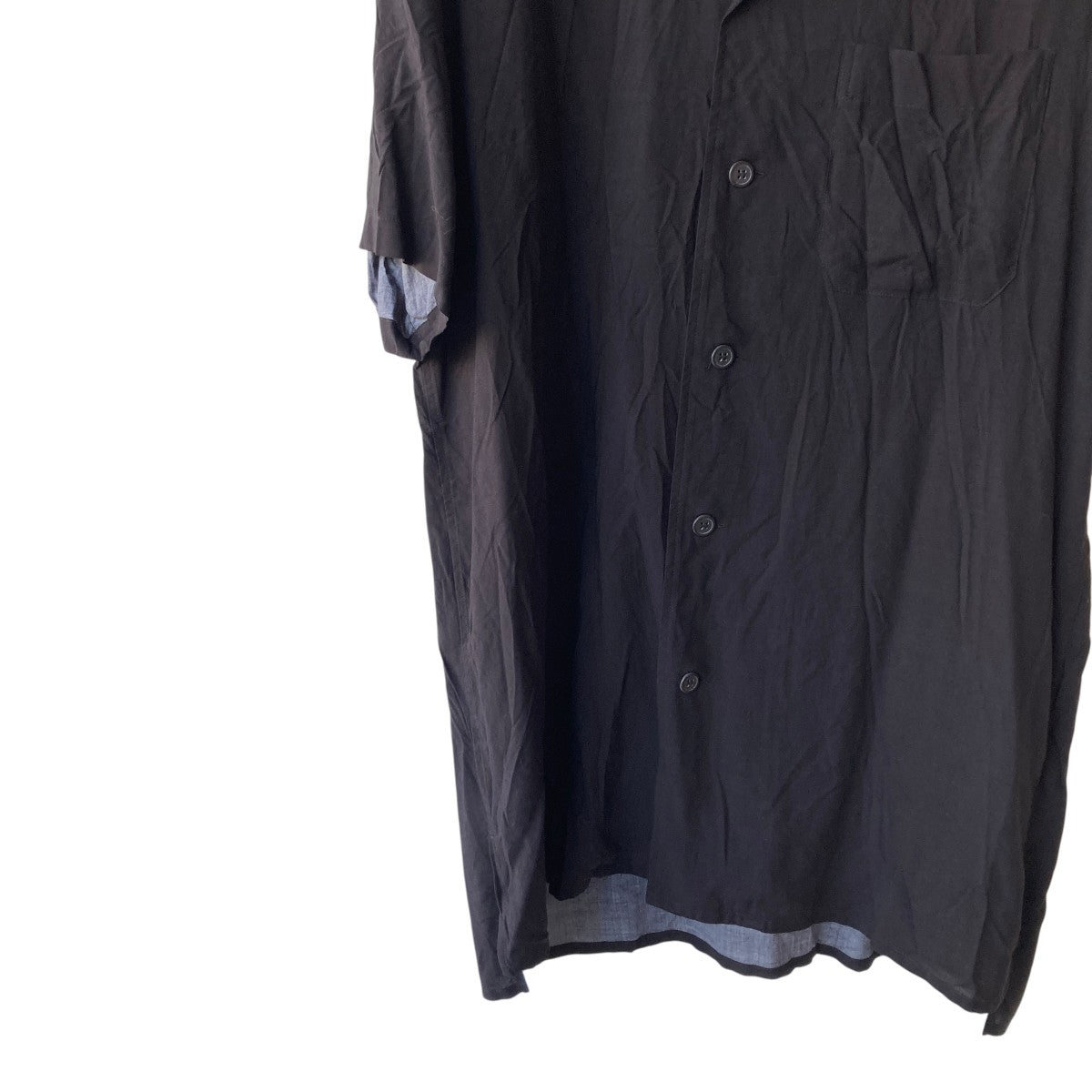 GroundY　半袖シャツ GROUND Y(グラウンドワイ) SHORT SLEEVE PAJAMA-STYLE SHIRT