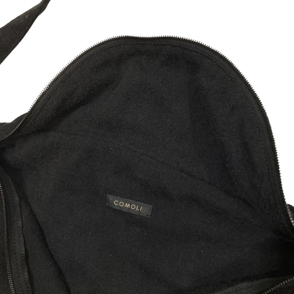 comoli シルクネップショルダー COMOLI (コモリ) シルクネップ ウエストバッグ
