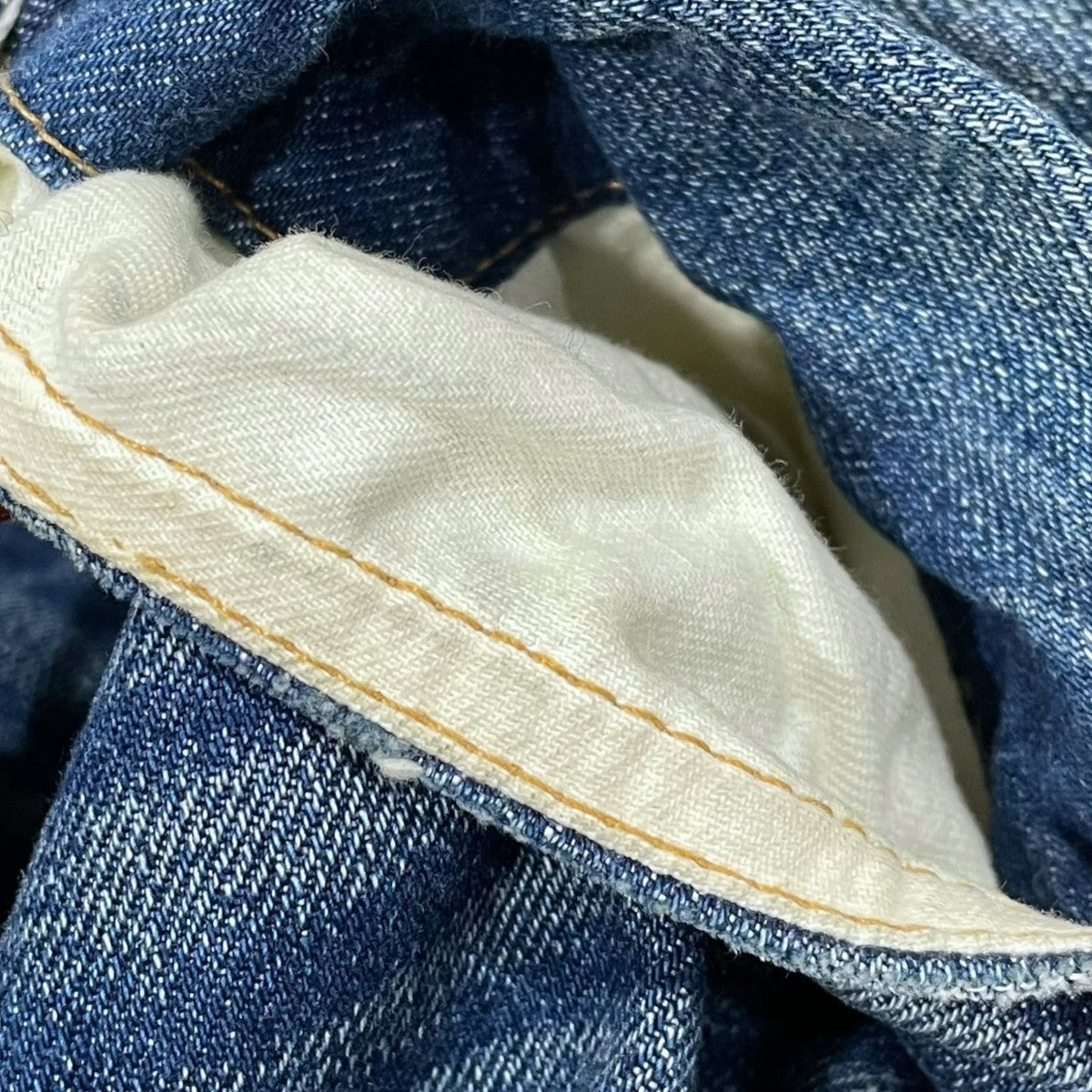 RRL(ダブルアールエル) 加工デニムパンツ VINTAGE 5 POCKET
