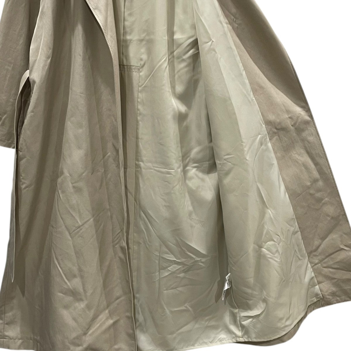 24SS C／Cu ノーカラートレンチコート 24020200201010