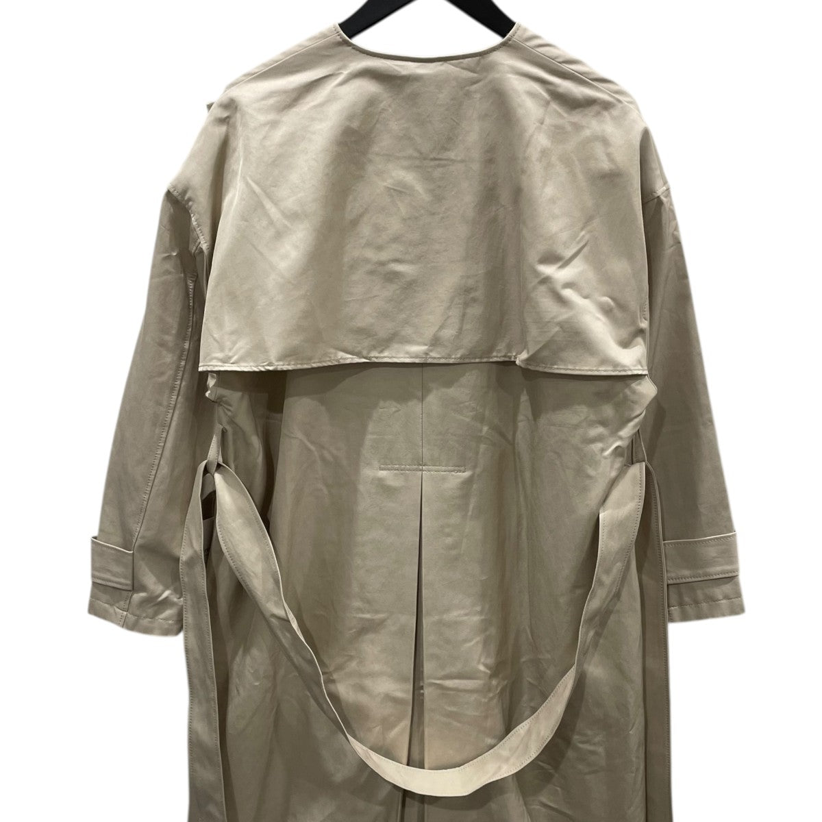 24SS C／Cu ノーカラートレンチコート 24020200201010