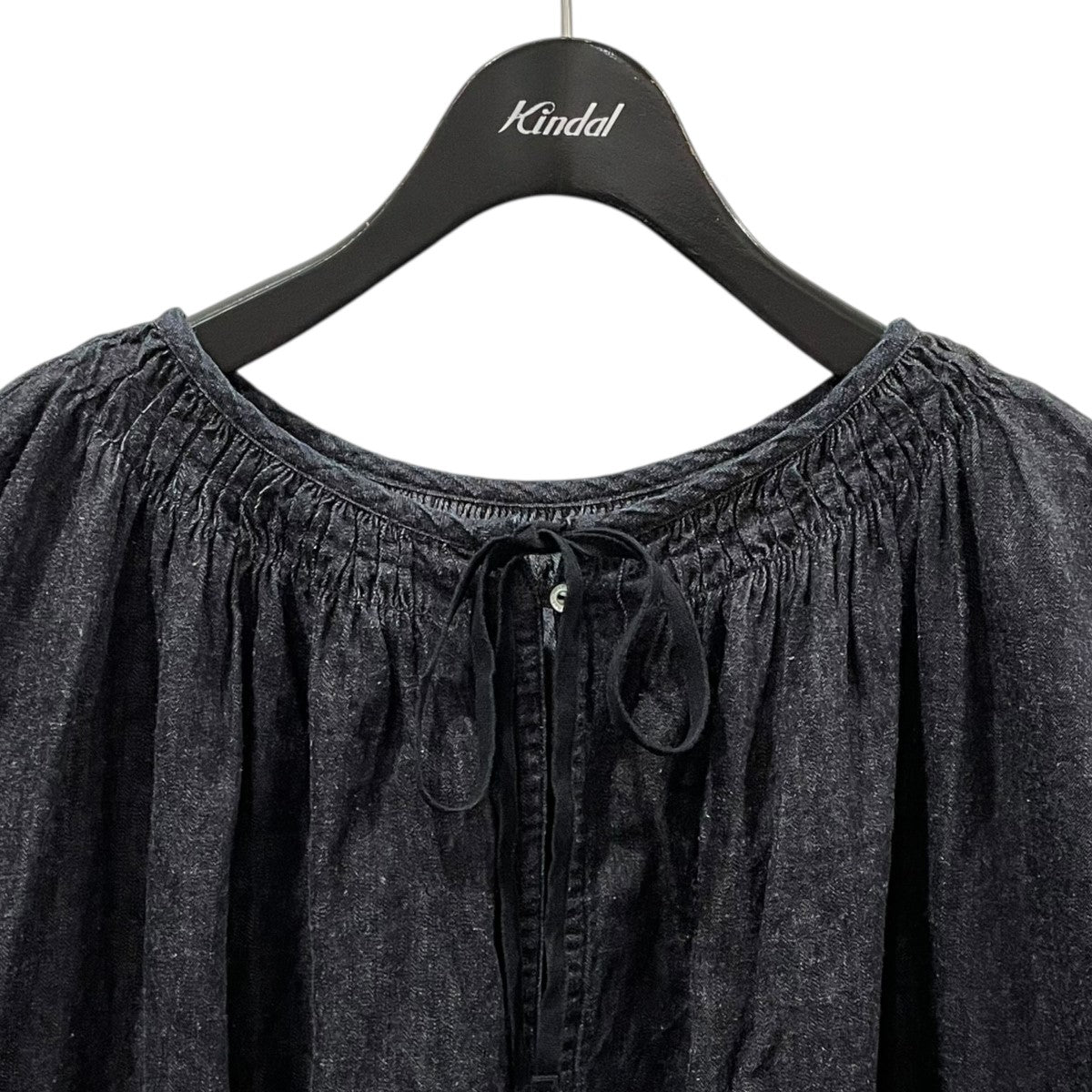 nest Robe(ネストローブ) 24SS コットンリネンダンガリーギャザー