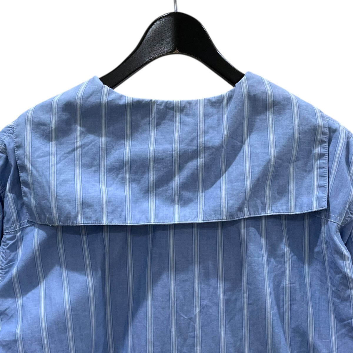 AiE(エーアイイー) ストライプ柄セーラーシャツ WIDE STRIPE SW