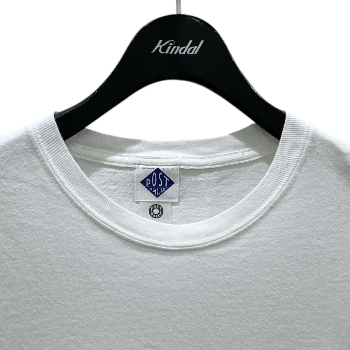 ENNOY POCKET & CREW ロングTシャツ ホワイト ポケットタグ ENNOY POCKET & CREW ロングTシャツ ホワイト ポケットタグ