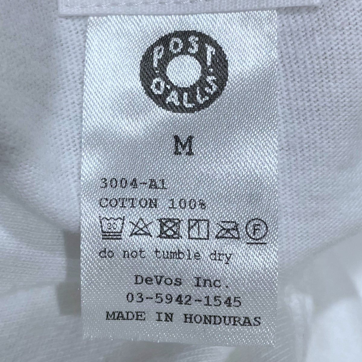 POST O’ALLS 22AW ポケットTシャツ I LIKE POST pocket Tee 1 ： cotton jersey 3004 古着・中古-5枚目のアイテム画像
