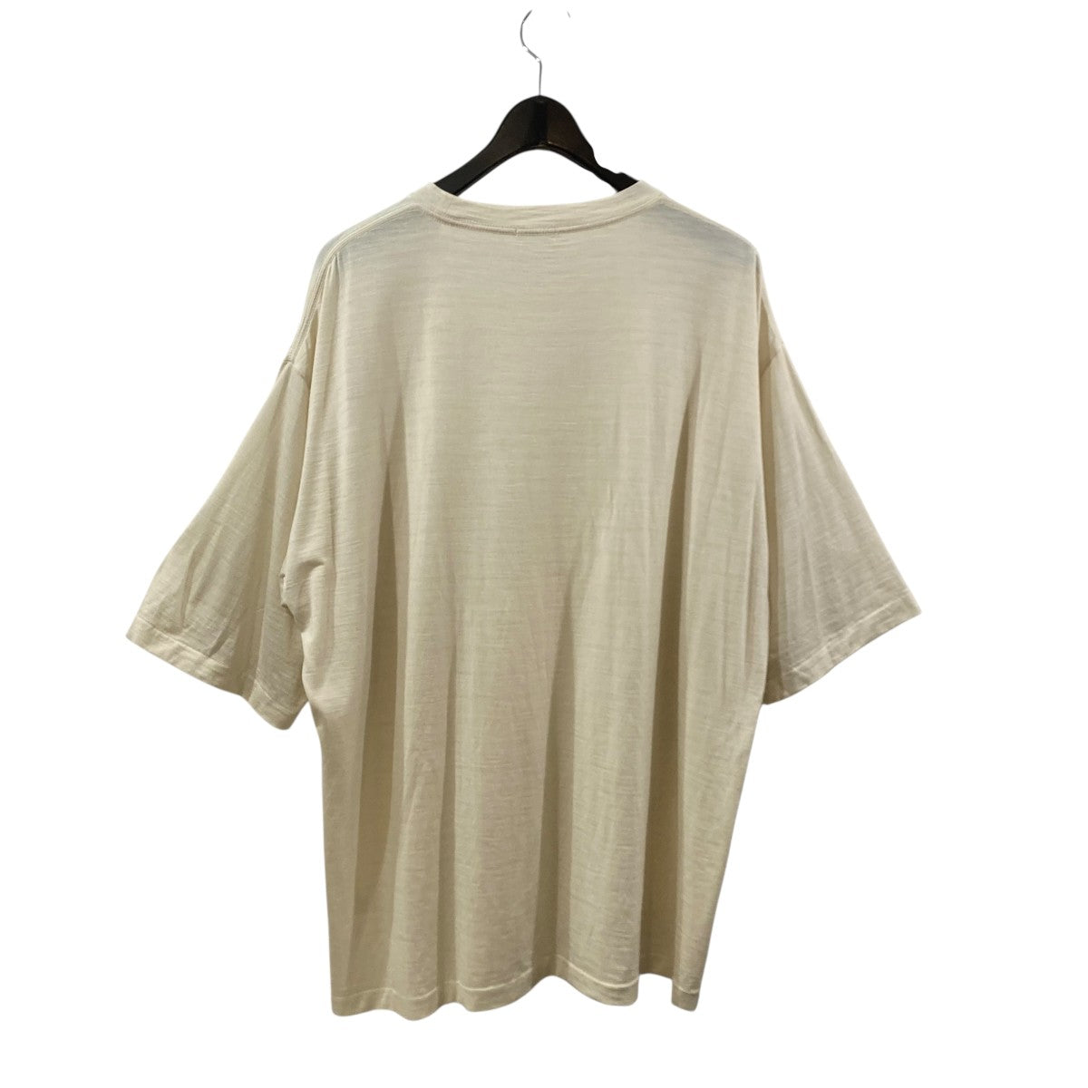 COMOLI(コモリ) 24SSサマーウール 半袖TシャツZ01-05023 Z01