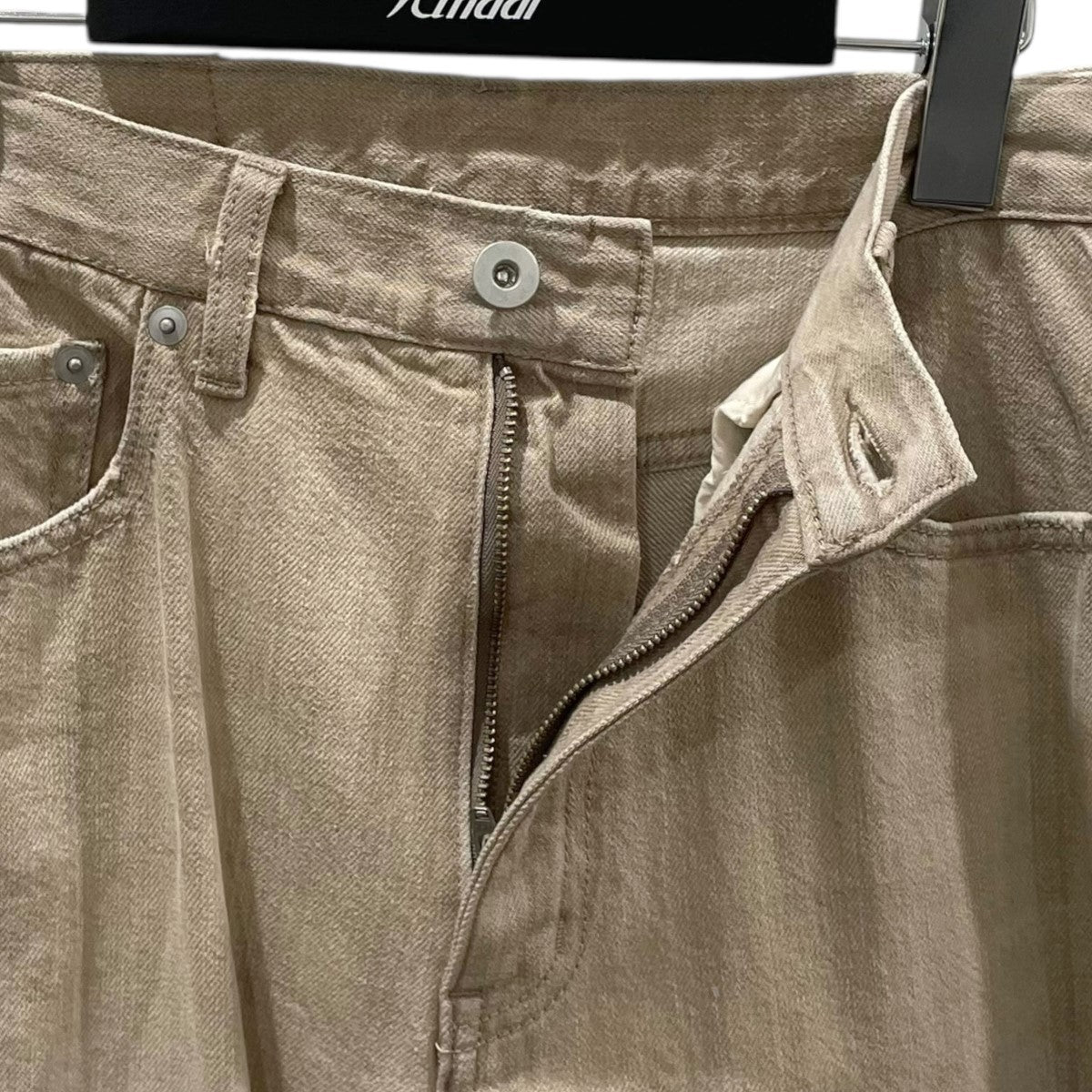 Plage(プラージュ) 25SS カットオフワイドデニムパンツ Tendre