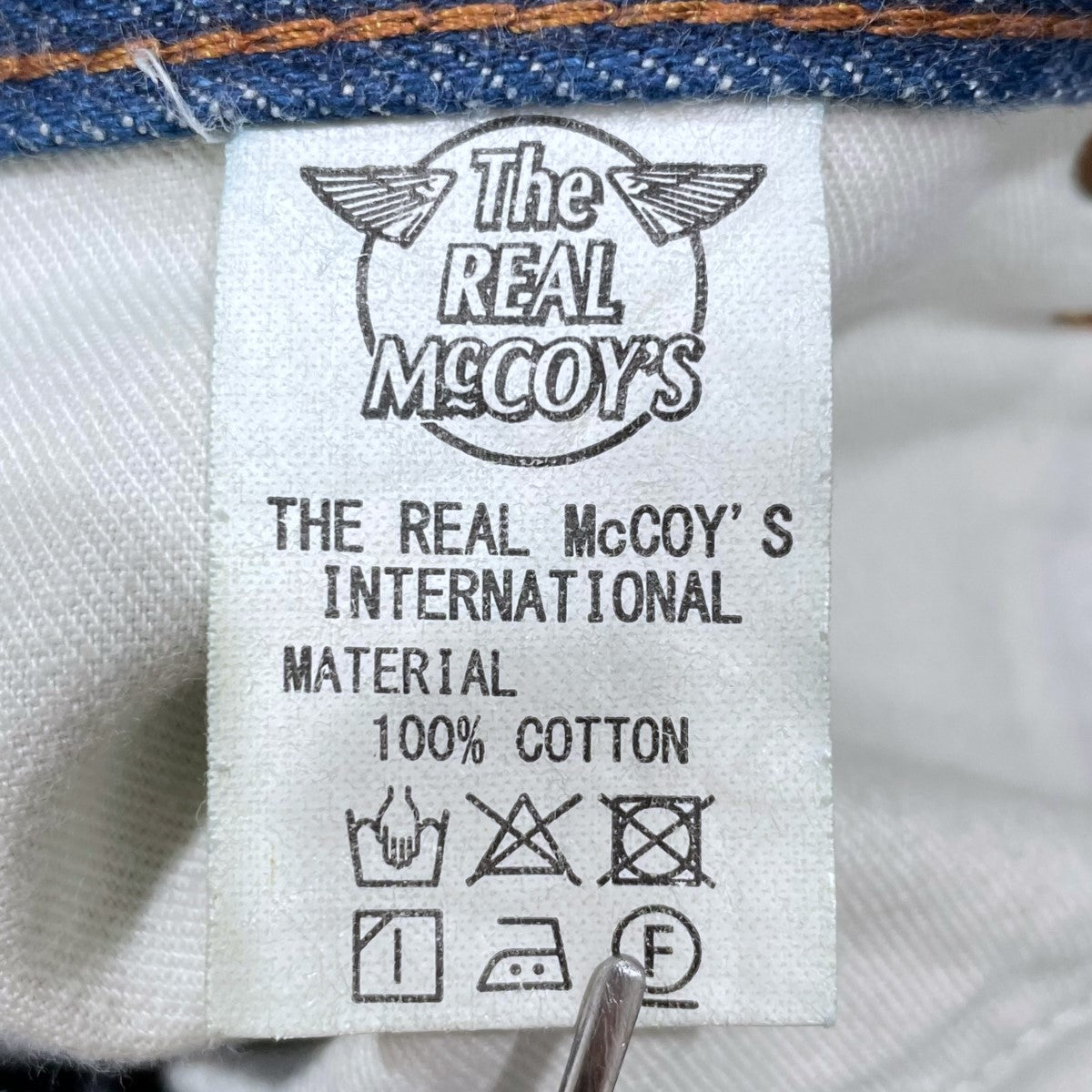 JOE McCOY & CO. ダークブルー デニムパンツ The REAL McCOY'S ザリアルマッコイズ JOE McCOY ジョー