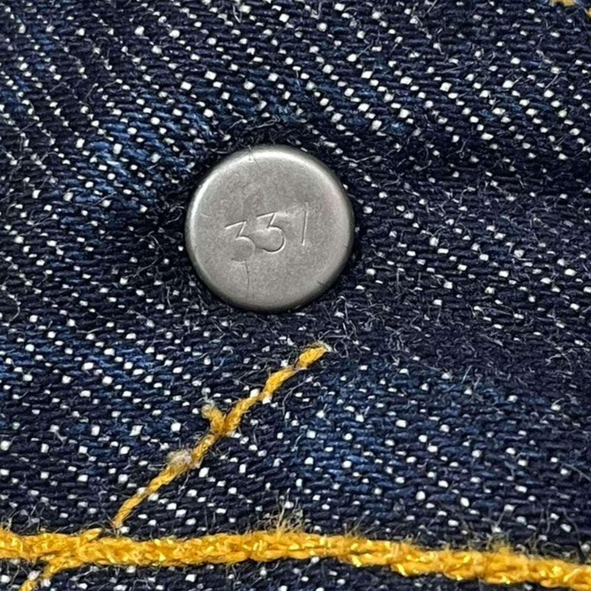 LEVI’S VINTAGE CLOTHING デニムパンツ 501XX 47年モデル 米国製 BIG E ボタン裏337 47501-0117 古着・中古-7枚目のアイテム画像
