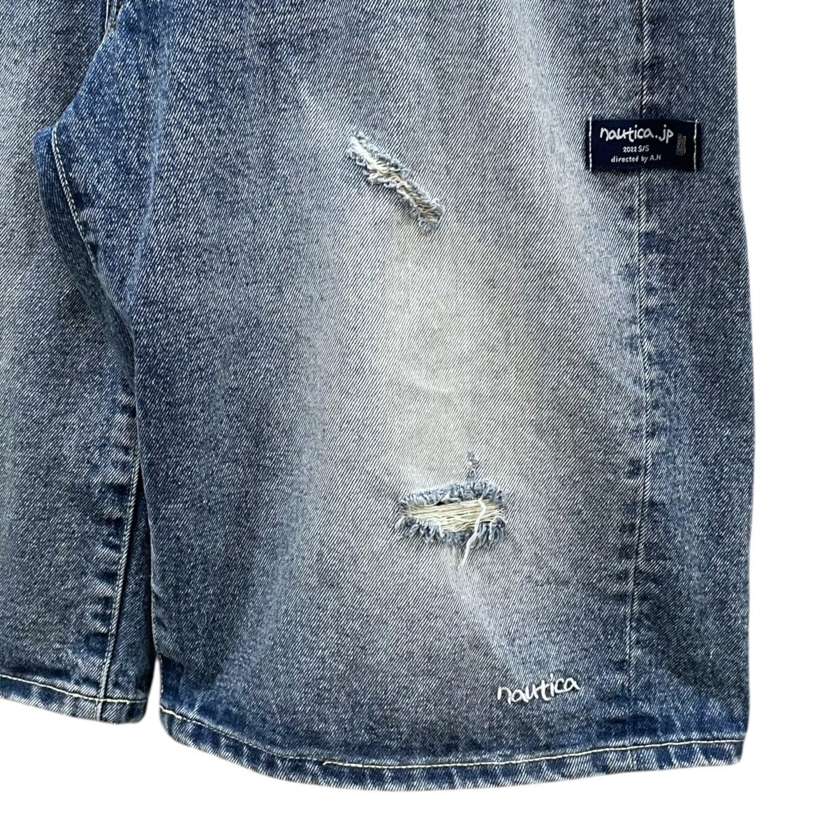 Nautica ノーティカ　ダメージデニム ショートパンツ XXL Nautica ノーティカ ダメージデニム ショートパンツ XXL Nautica