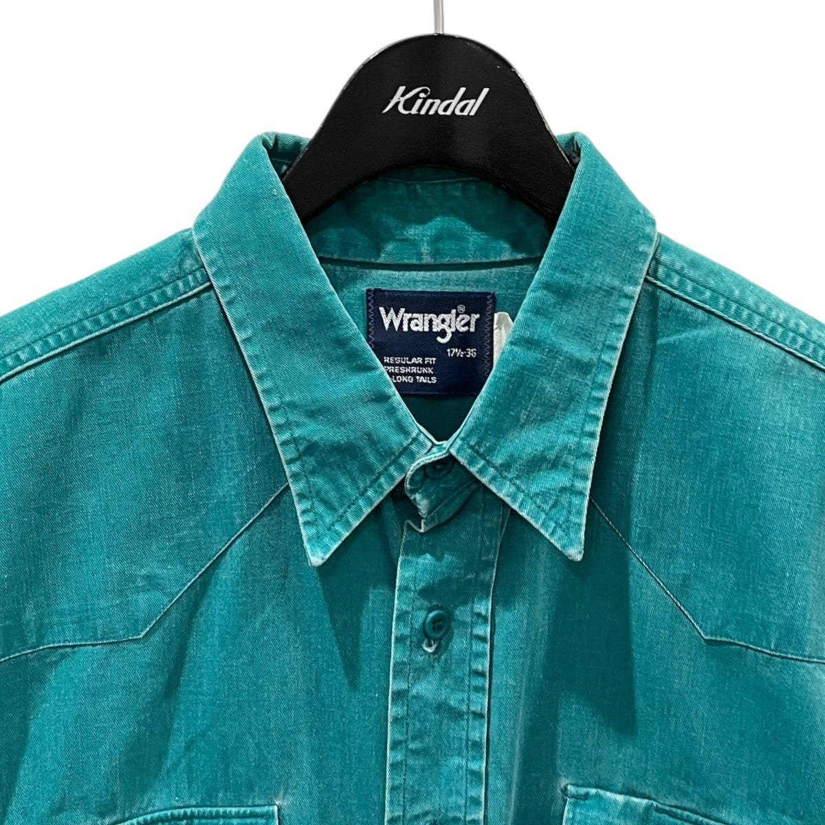 【Mサイズ】ラングラー　ウエスタンシャツ Wrangler ラングラー コットンツイルウエスタンシャツ COWBOY