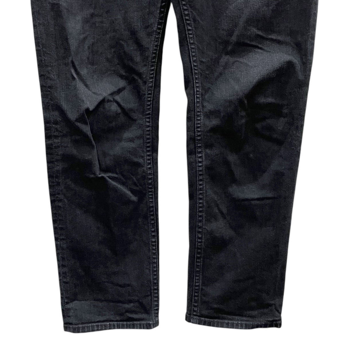 【美品】24SS Theory DRAPE DENIM デニムパンツ 23 黒 THEORIES PAVILLION DENIM PANT / WASHED BLACK（セオリーズ