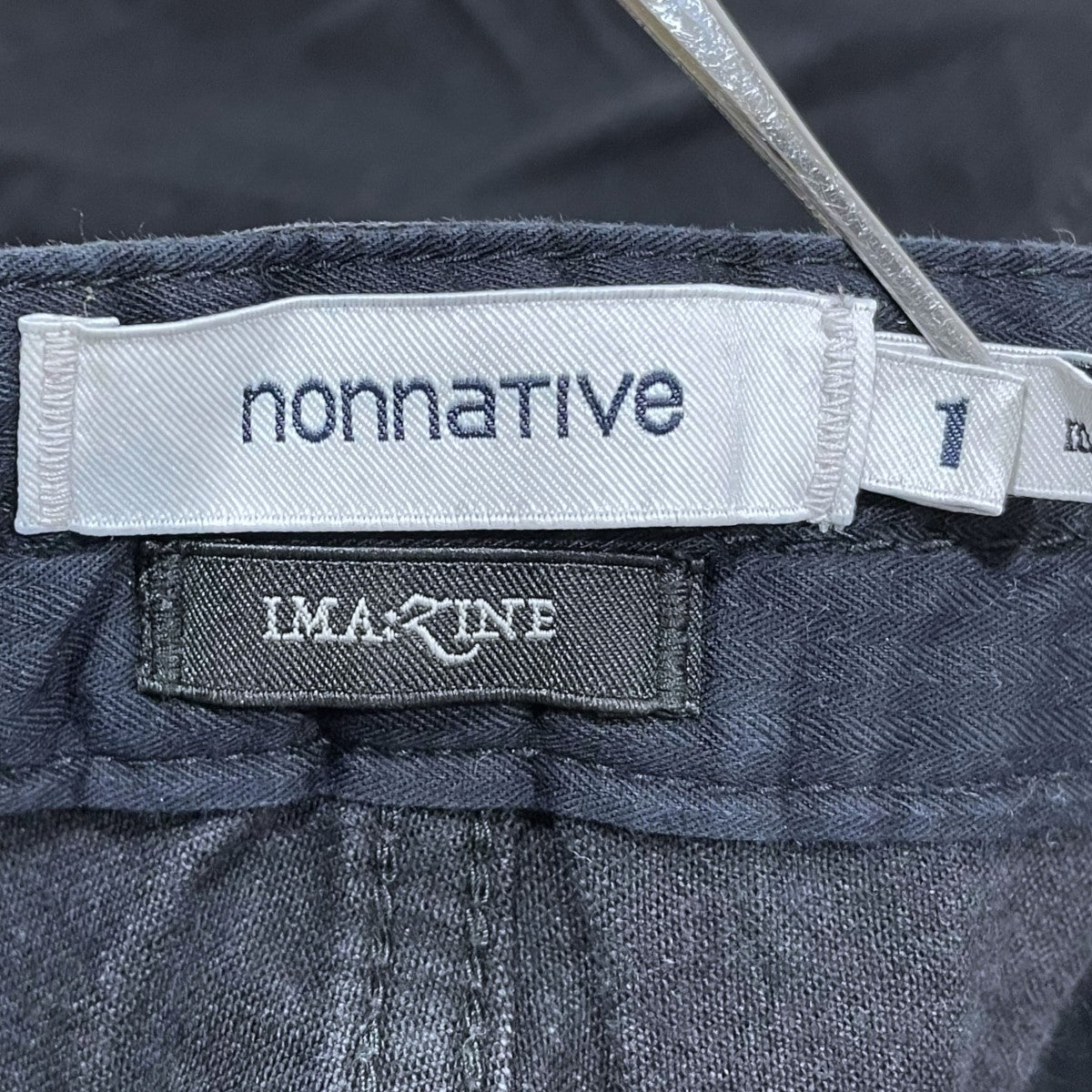 nonnative×IMA：ZINE 24SS ストレッチデニムパンツ DWELLER 5P T-LEG