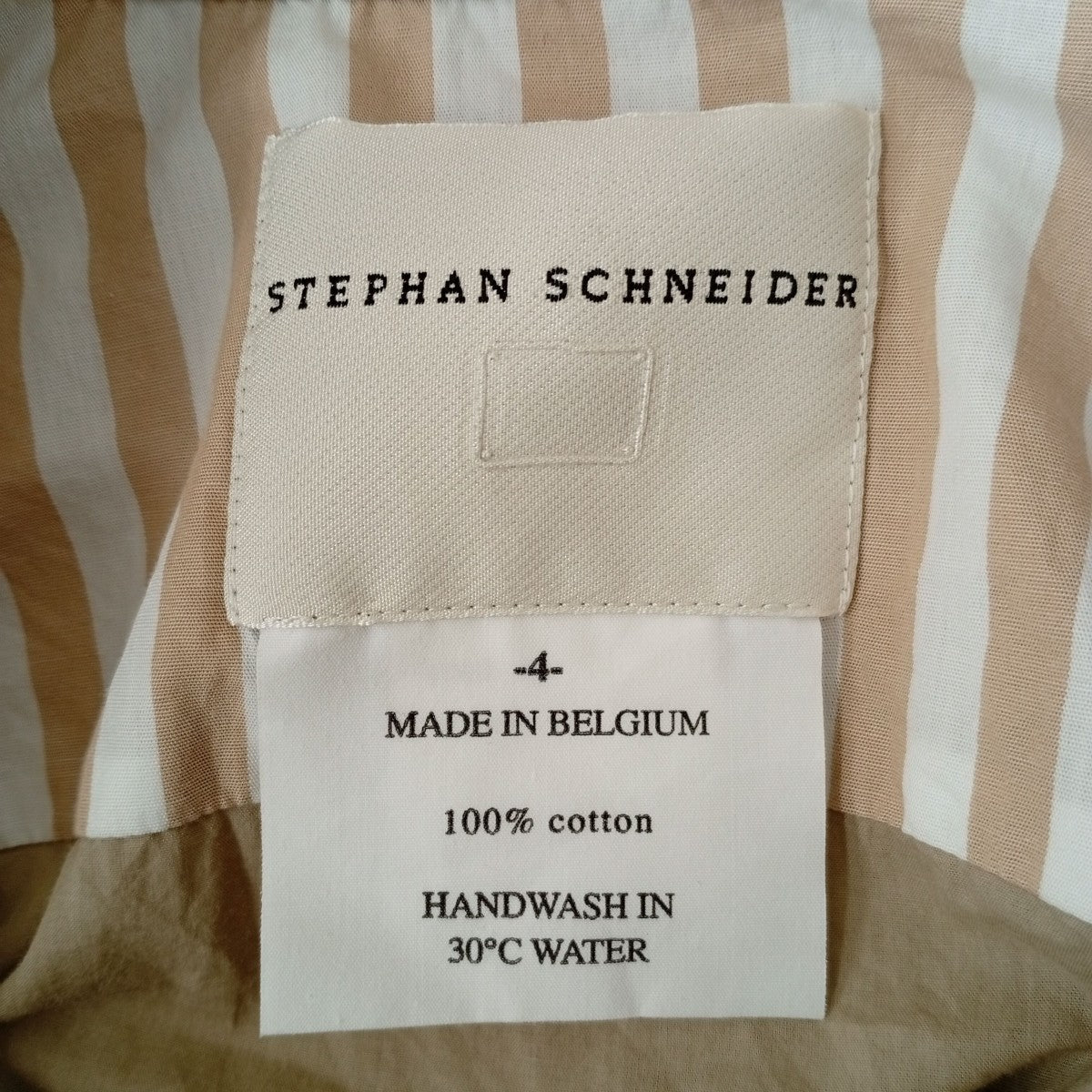STEPHAN SCHNEIDER ボタンダウンシャツ 古着・中古-3枚目のアイテム画像
