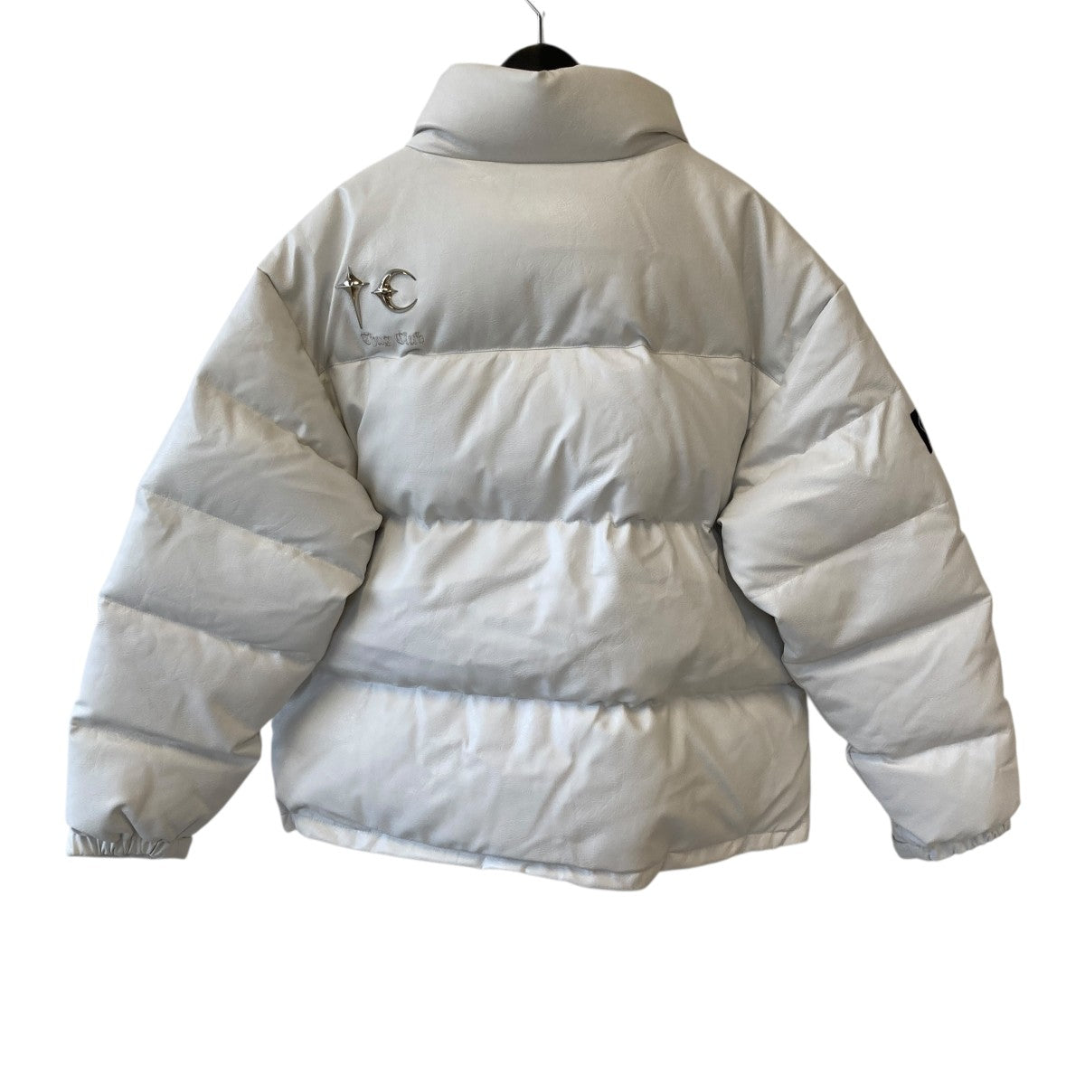 THUG CLUB(サグクラブ) leather puffer jacketダウンジャケット