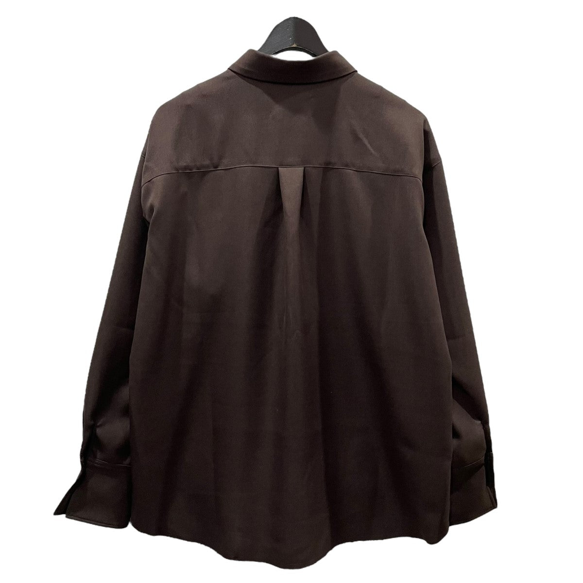 【aere】アエレ　over powder twill shirt ホワイト aere】アエレ over powder twill shirt ホワイト レディース