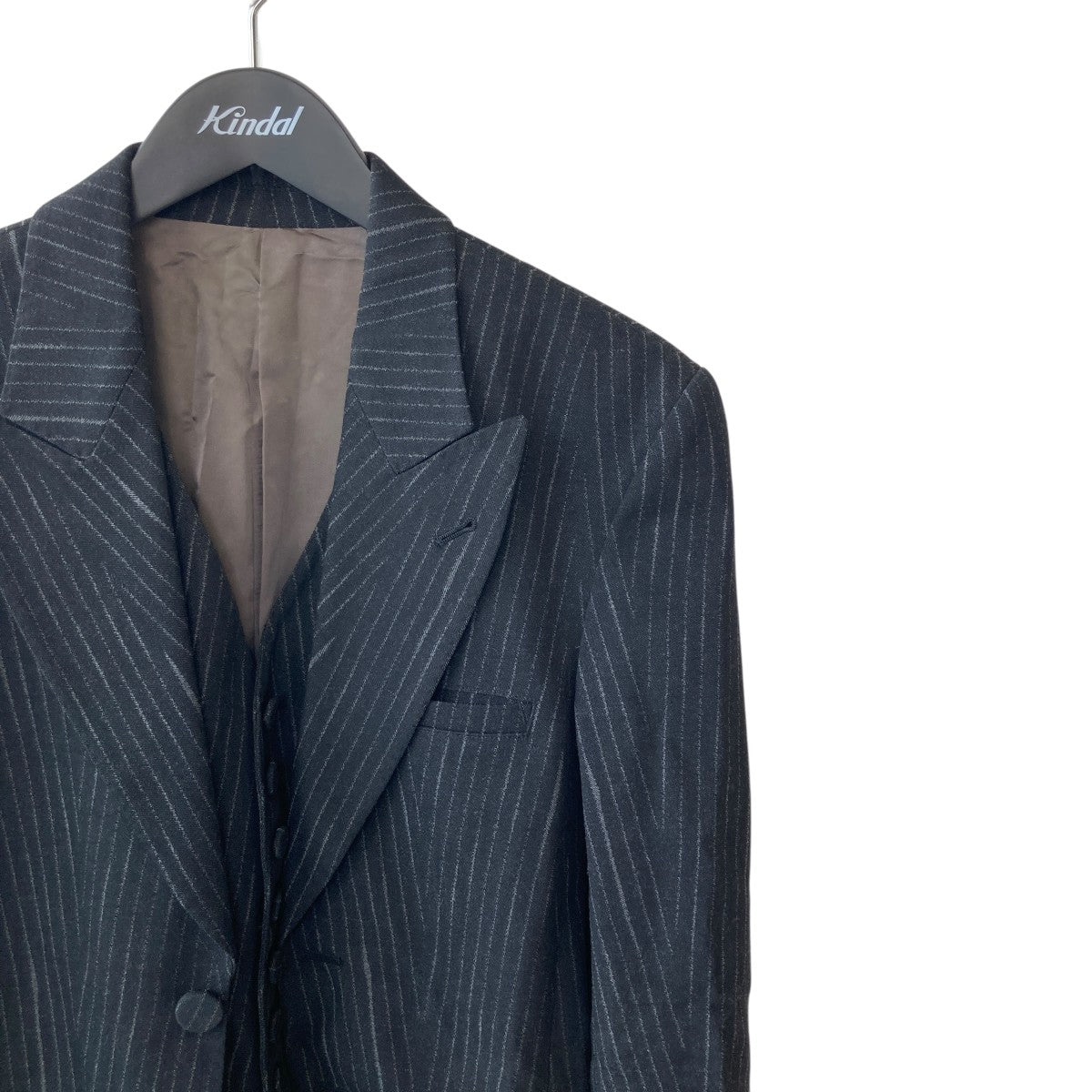 JEAN PAUL GAULTIER Classicストライプスーツ 48 ゴルチエ スーツ JEAN PAUL GAULTIER CLASSIQUE 48ゲームボーイ