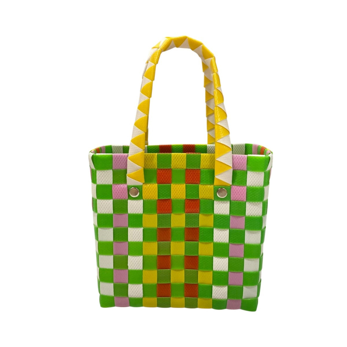 MARNI マルニ トートバッグ 茶x黄x緑等(総柄) - 2108425Y0107 MARNI マルニ トートバッグ 茶x黄x緑等(総柄) - 2108425Y0107