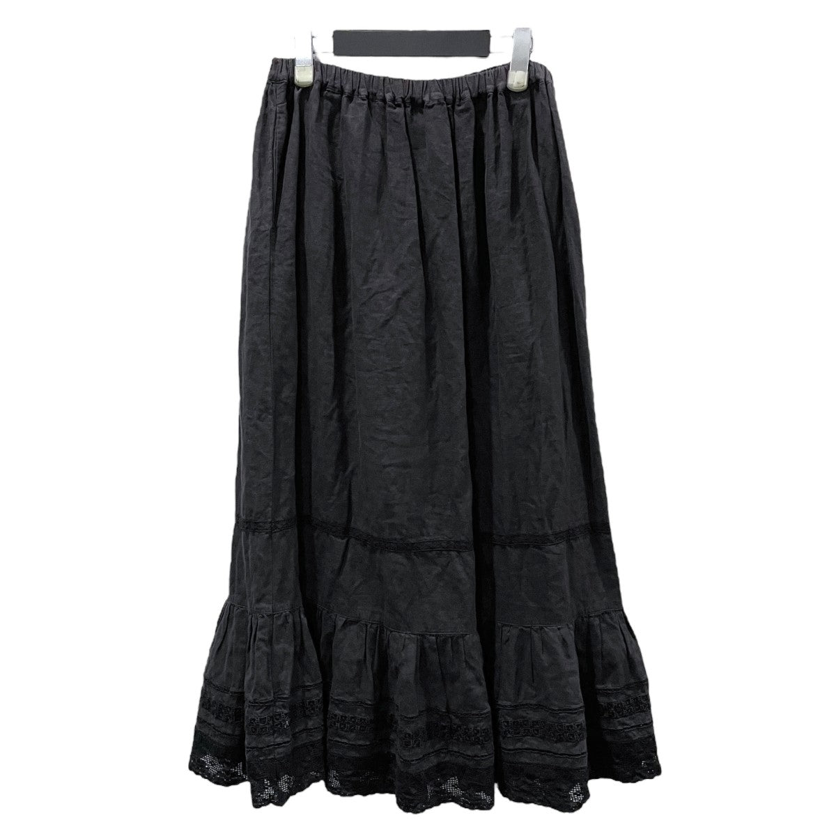 nest Robe(ネストローブ) リネンレースギャザースカート 01243