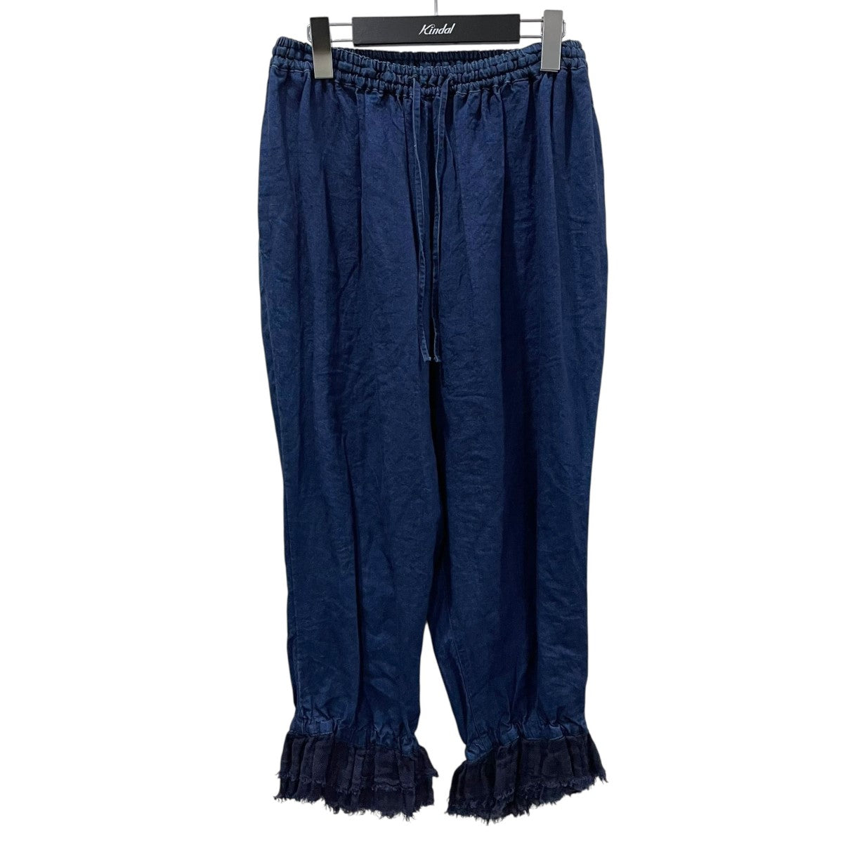 nest Robe ネストローブ リネンサルエルパンツ  バルーン インディゴ nest やむを得ない Robe ネストローブ リネンサルエルパンツ