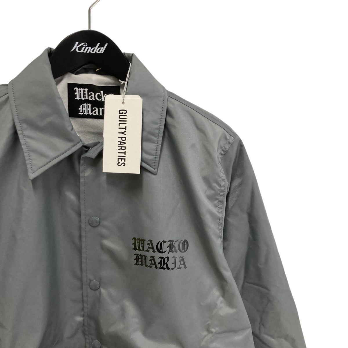 25ss WACKO MARIA コーチジャケット　Sサイズ WACKO MARIA/COACH JACKET（GRAY）［コーチJKT-25春夏］ - JONAS