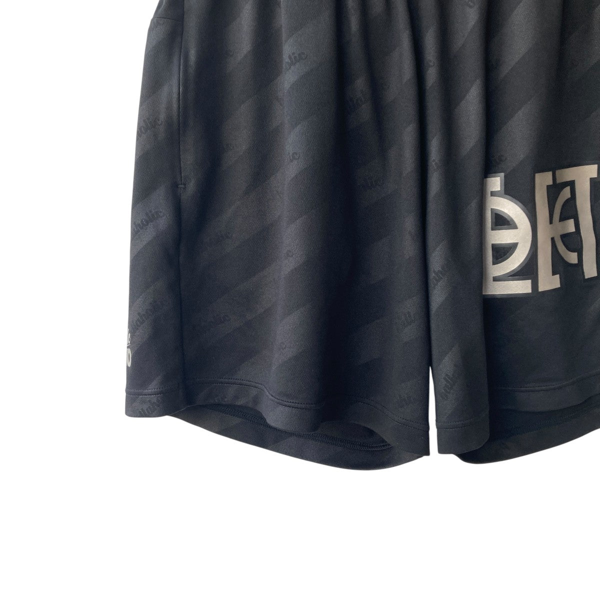 ballaholic Basic Zip Shorts ハーフパンツ Basic Zip Shorts (charcoal gray/white) – ballaholic