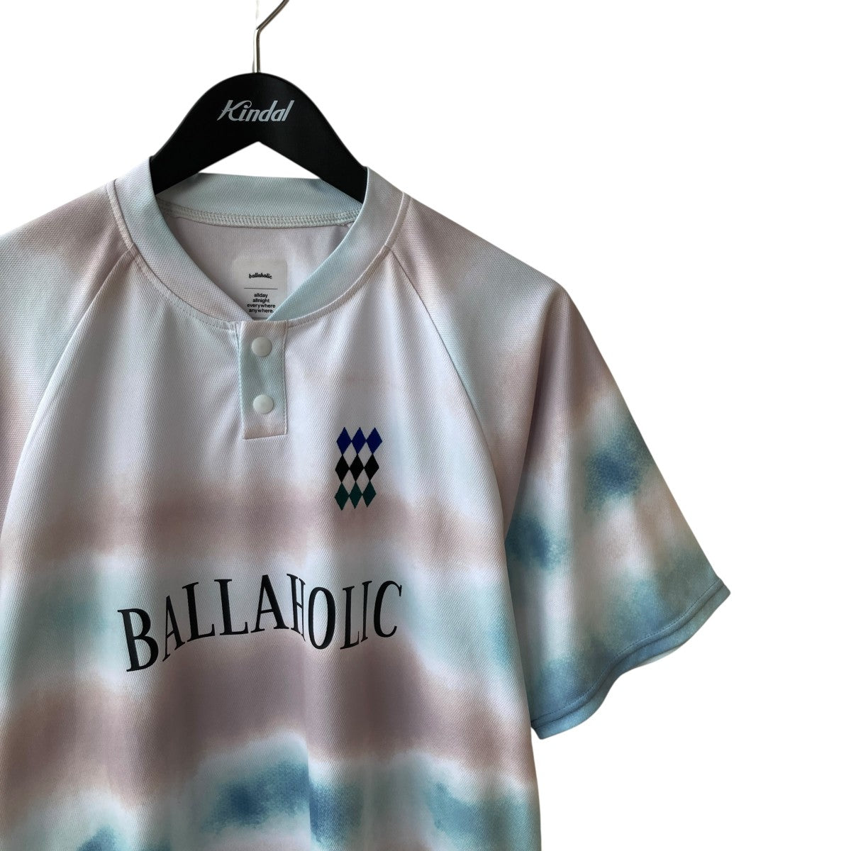 ballaholic(ボーラホリック) Tides Pattern Football Cool Tee