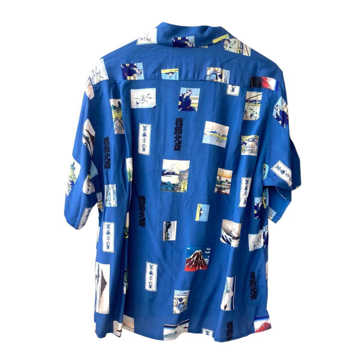 WACKO MARIA 葛飾北斎 S S HAWAIIAN SHIRTアロハシャツHOKUSAI-WM-HI01 古着・中古-2枚目のアイテム画像