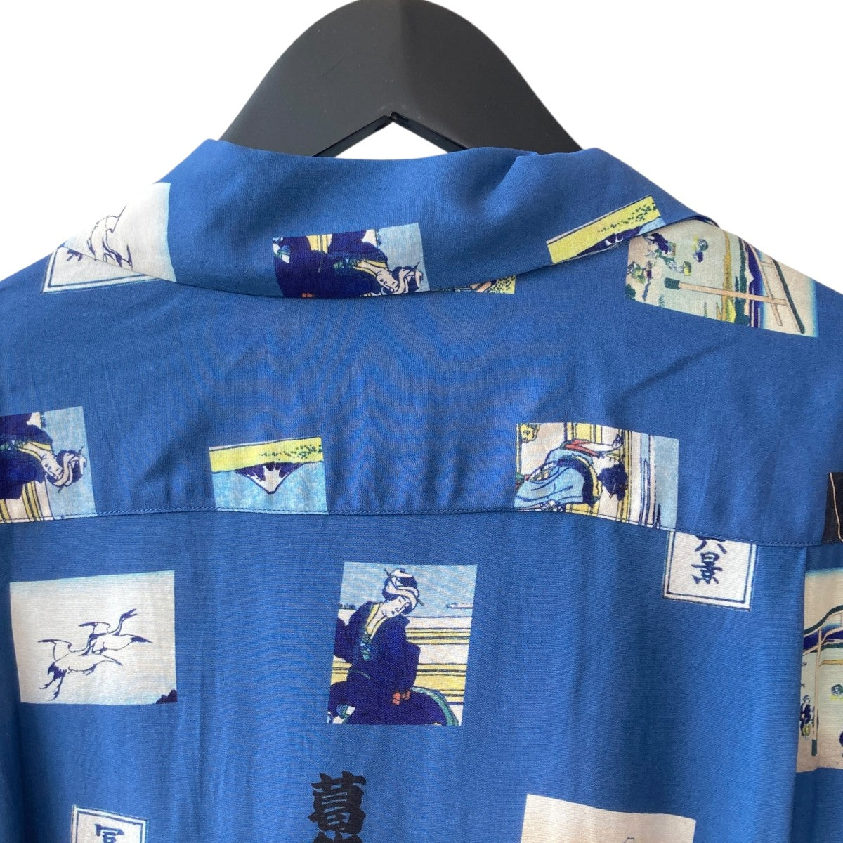 WACKO MARIA 葛飾北斎 S S HAWAIIAN SHIRTアロハシャツHOKUSAI-WM-HI01 古着・中古-5枚目のアイテム画像