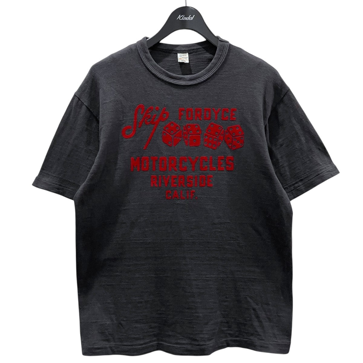 WAREHOUSE(ウエアハウス) 25SS フロッキープリントTシャツ 4601