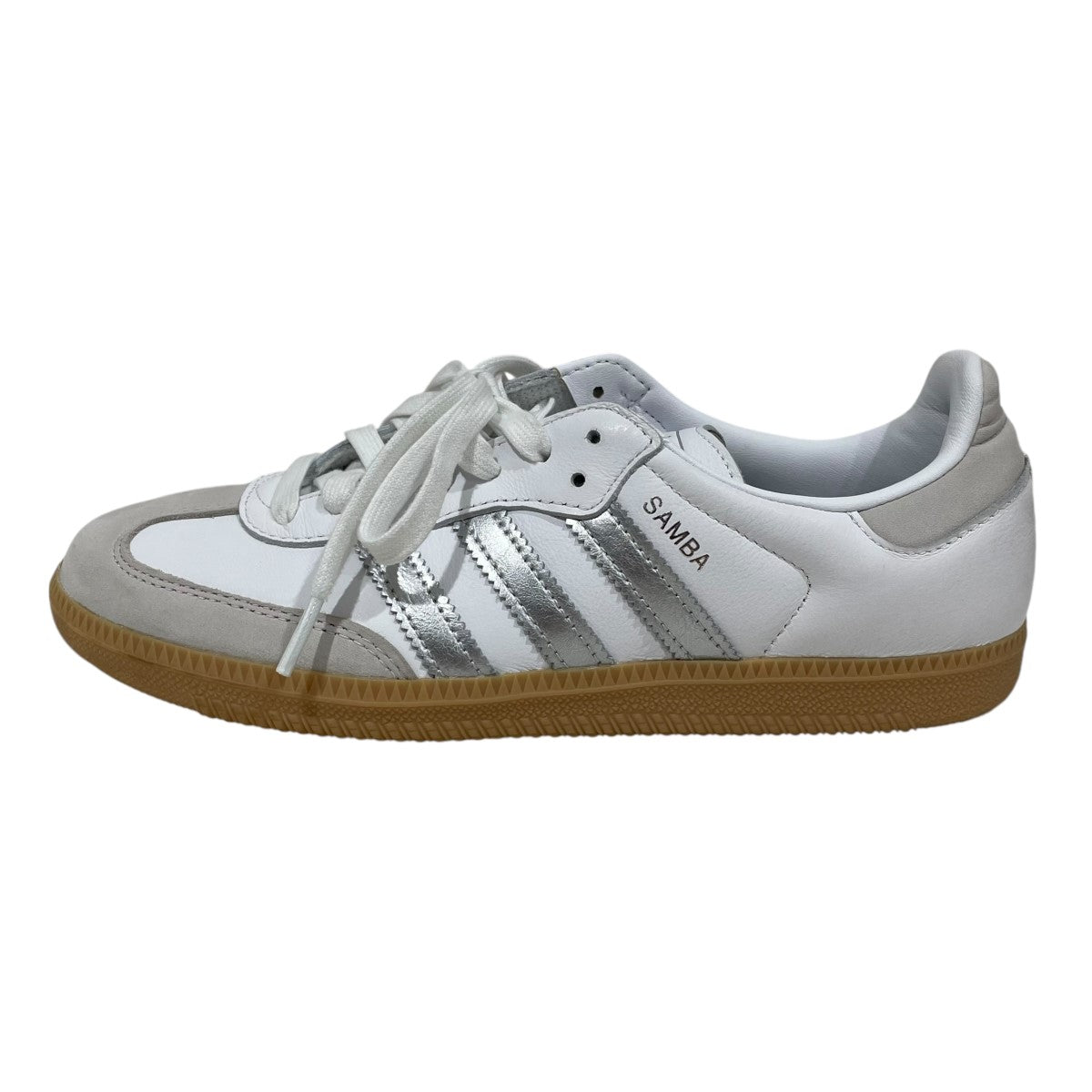 良品　アディダス　サンバ　 シルバー　25センチ　JI2725　　adidas adidas Originals originals 女性 アディダス オリジナルス