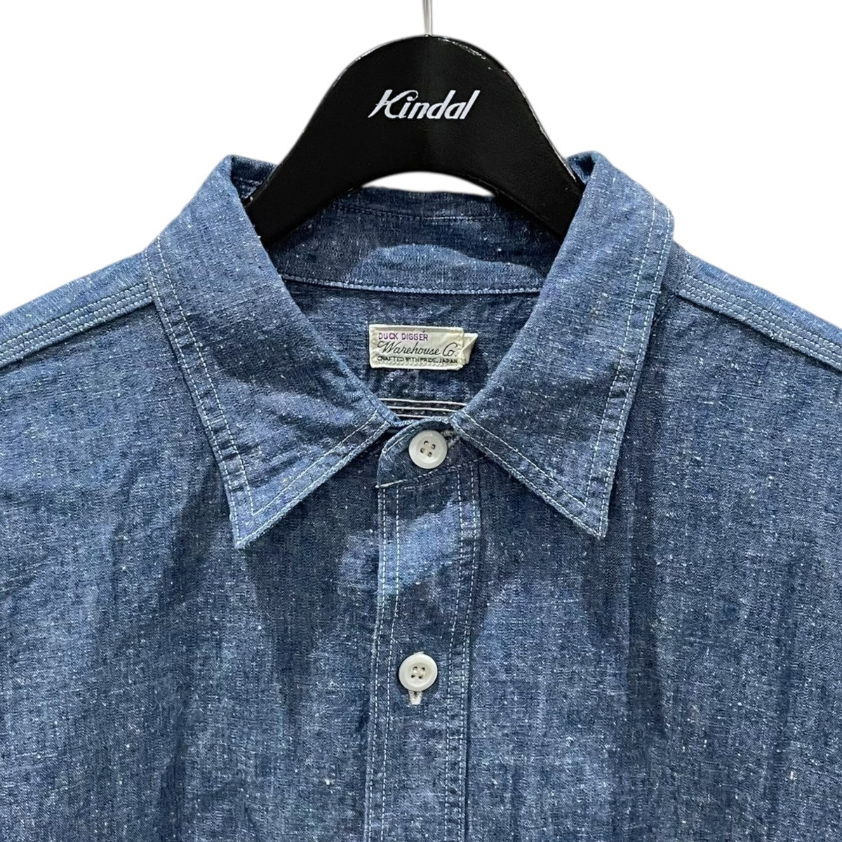 WAREHOUSE（ウエアハウス）OXFORD チェックシャツ 半袖 38 WAREHOUSE（ウエアハウス）OXFORD チェックシャツ 半袖 38